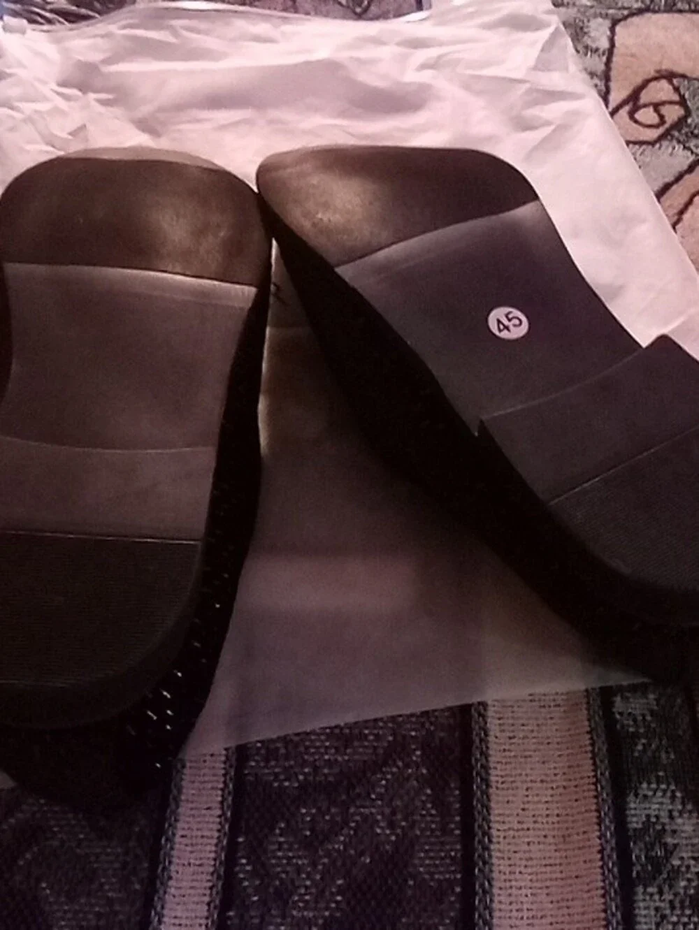Men's Black Slip-On Loafers - Classic Comfort Velvet Material In Black